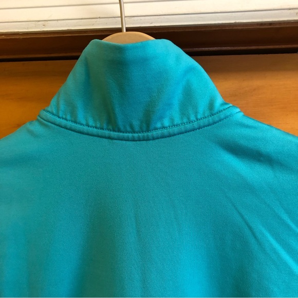 Nike Pro Warm Dri-fit Active 1/2 Zip Lined Top Shirt / Women's Medium / Exercise - Picture 7 of 10